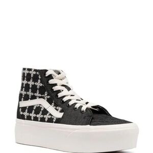 Vans Sk8-Hi embroidered platform sneakers mens 8.5-women’s 10